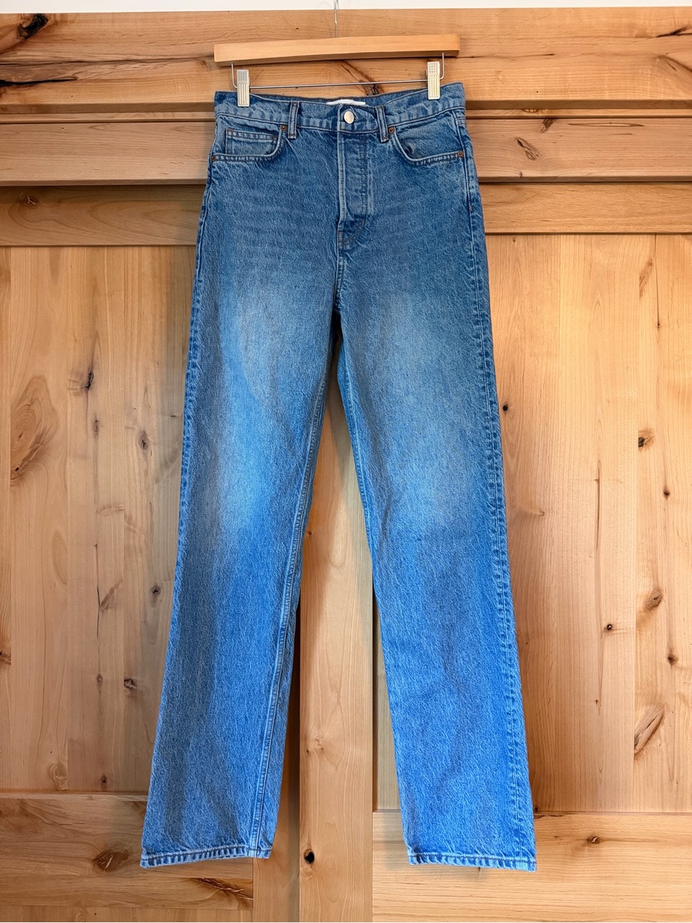 Reformation Cynthia High Rise Straight long jeans